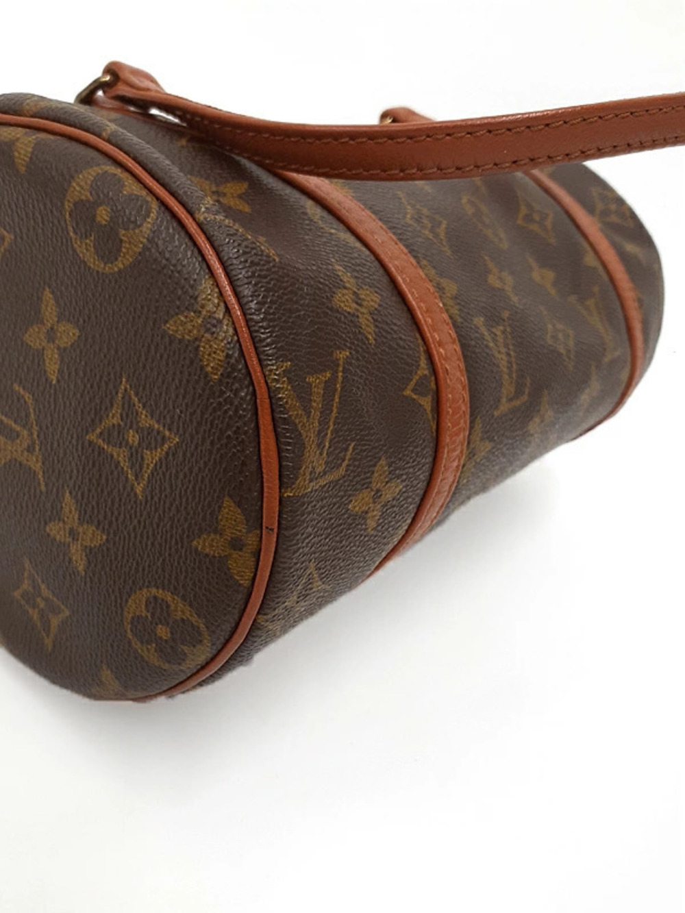 Louis Vuitton Monogram Papillon Handbag Brown - Picture 8 of 9
